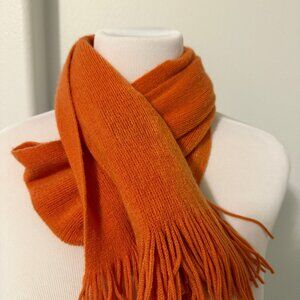 Cozy Orange Scarf